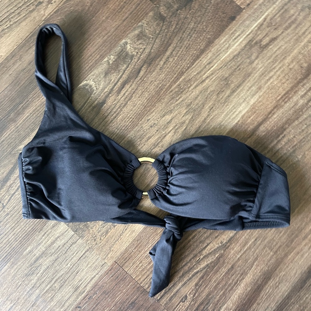 NWOT Monday Swimwear Black Antigua Too sz S